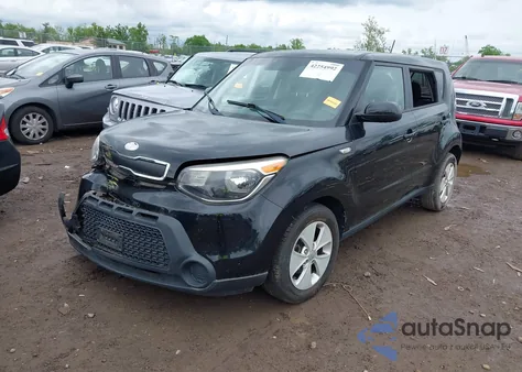 2014 Kia Soul из США, поврежденный, VIN KNDJN2A26E7084776